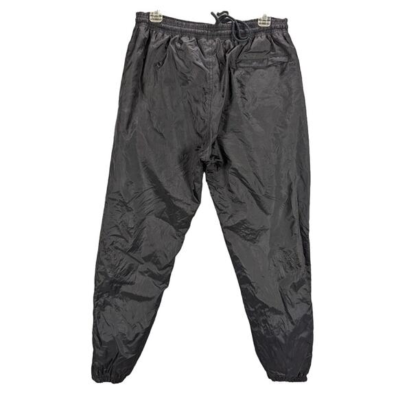 Vintage Rawlings Windbreaker Track Pants Mens Large Black Nylon 1980s 1990s - Picture 2 of 12